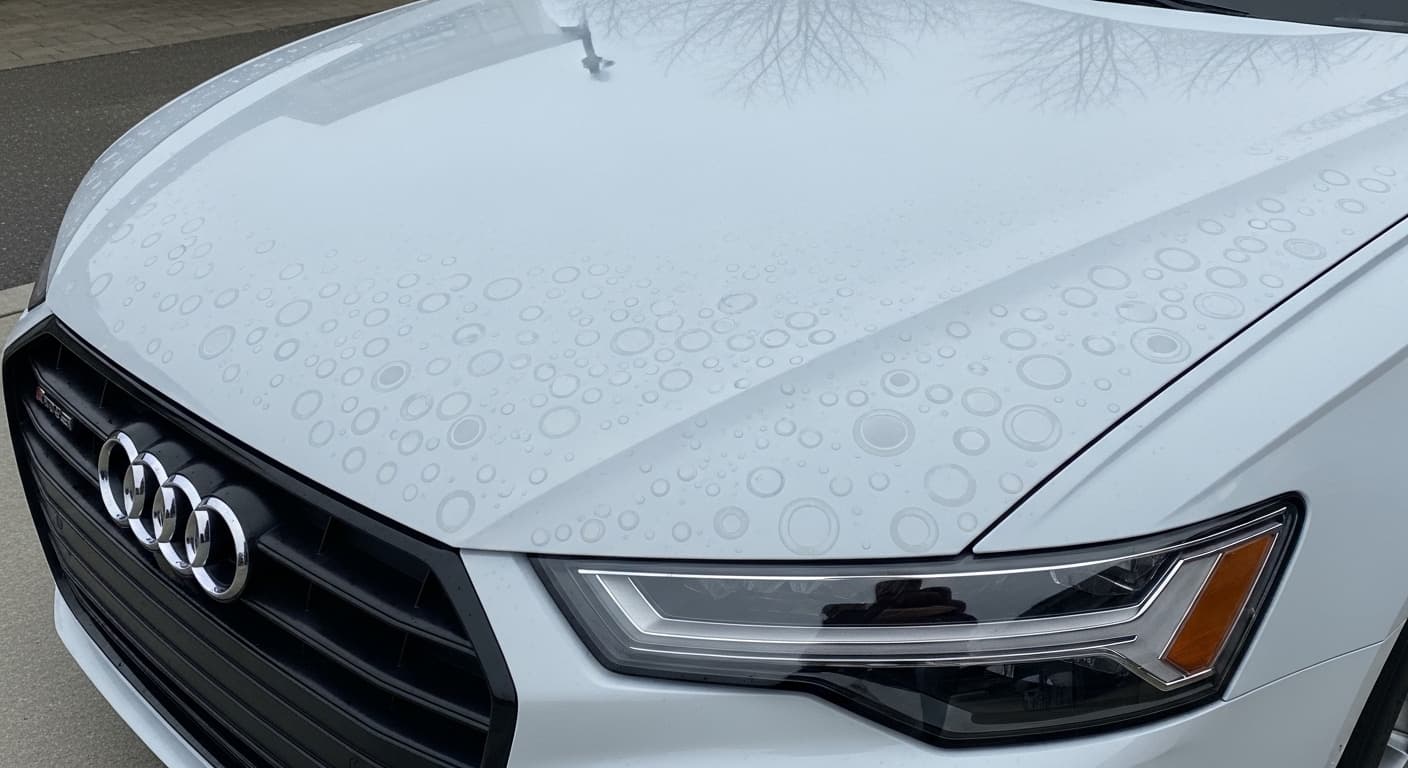 Paint Sealant : Pre-Treatment Detail, Audi A6
