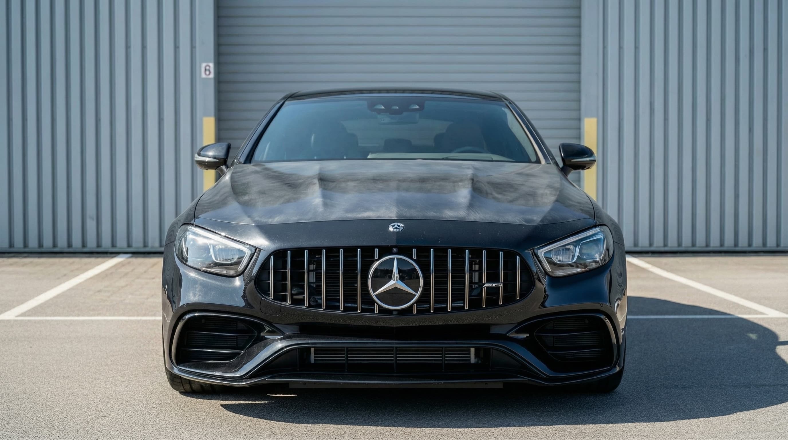 Ceramic Coating : Pre-Correction State, Mercedes-AMG E63 S