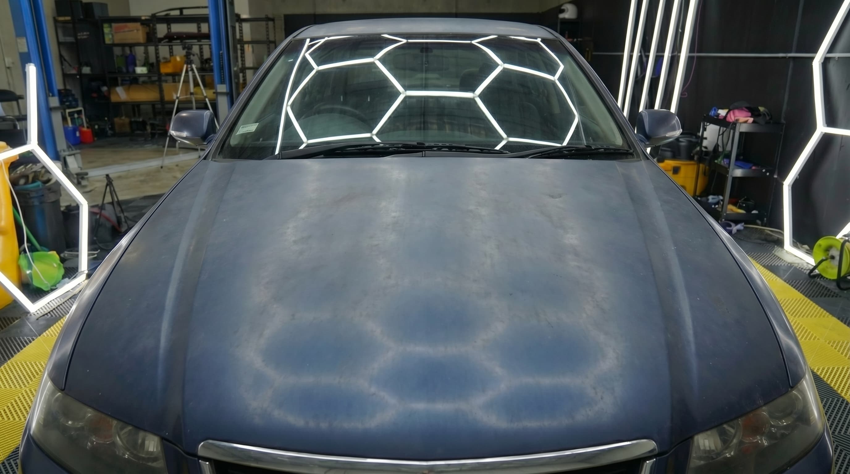 Paint Sealant : Before Treatment, Luxury Sedan
