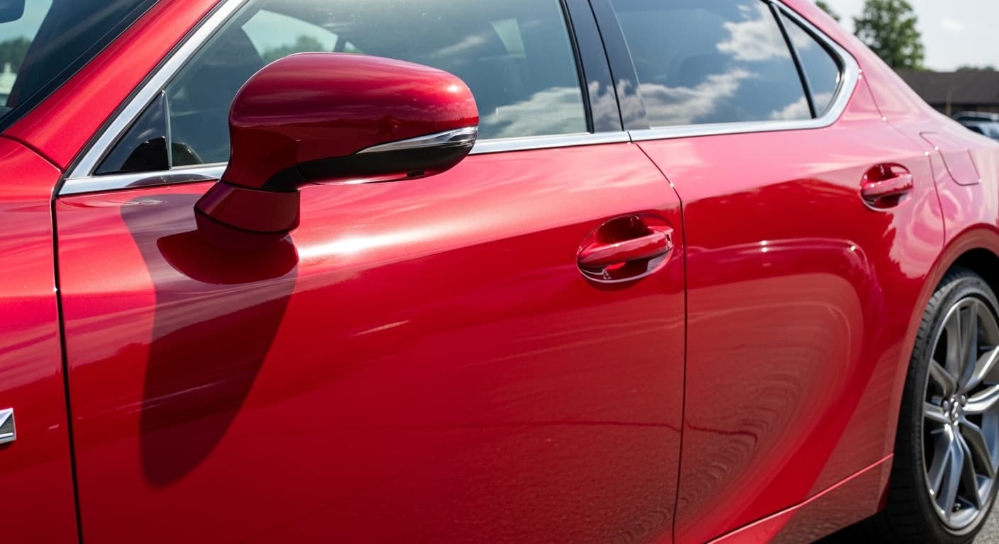 Wax & Polish : Result Close-Up, Lexus IS 350 F-Sport